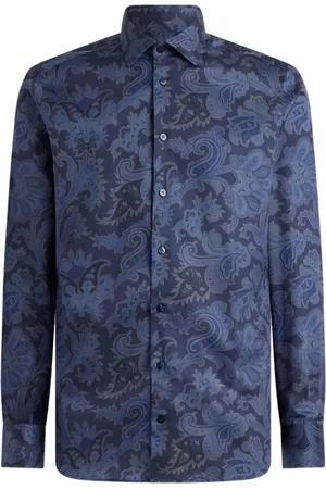 Etro Printed cotton shirt