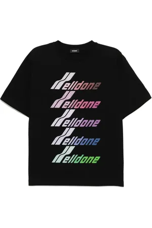 We11 Done Multi Logo Print T-shirt