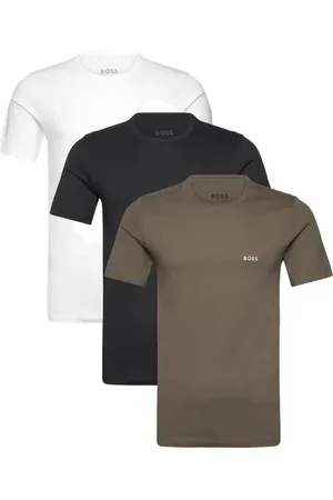 HUGO BOSS Crew-neck T-shirts (pack of three)