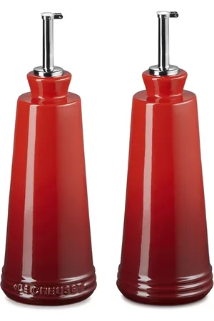 Le Creuset Ciliegia olive oil set