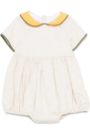 LA STUPENDERIA Contrasting-collar shorties
