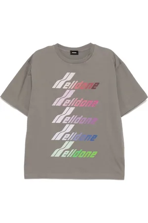 We11 Done Multi Logo Print T-shirt