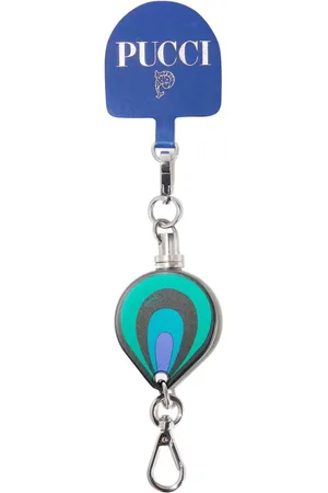 Puccini Marmo-print phone charm