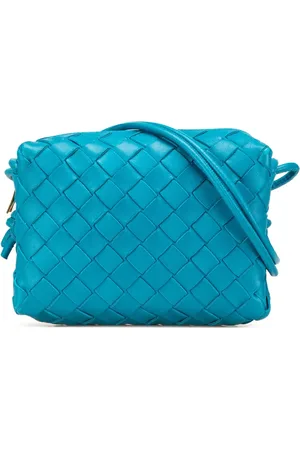 Bottega Veneta 2012-2024 Mini Lambskin Intrecciato Loop Camera Bag crossbody bag