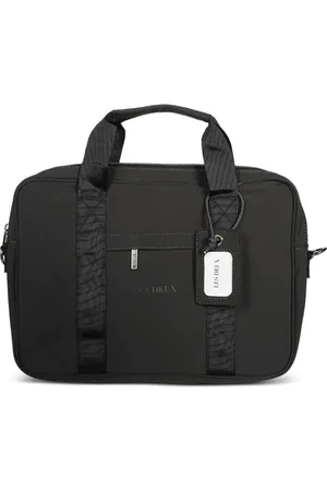 Les Deux Logo-print briefcase