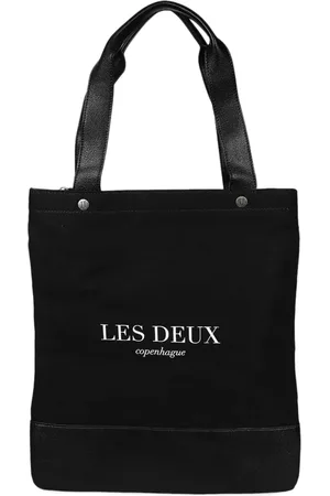 Les Deux Logo-print tote bag