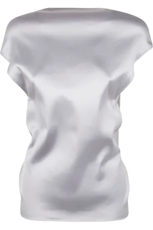 Sportmax Draped satin top
