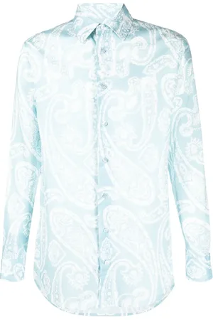 Etro Paisley-print button-up shirt