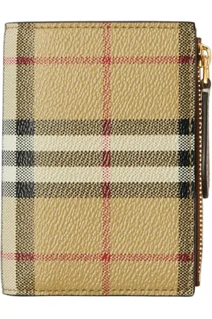 Burberry Vintage Check-pattern bi-fold wallet