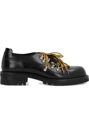 Namacheko Mountain brushed leather derby shoes