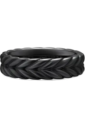 David Yurman Chevron band ring (6.2mm)