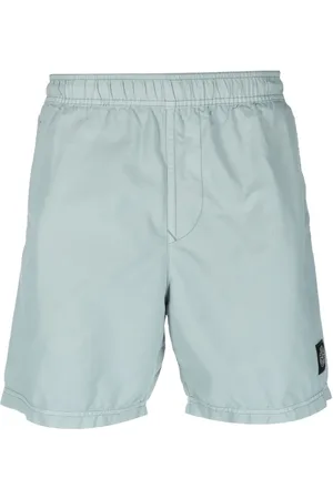 Stone Island Logo-patch swim shorts