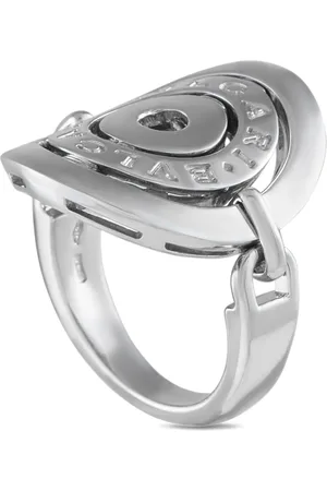 Bvlgari Astrale 18K white gold ring