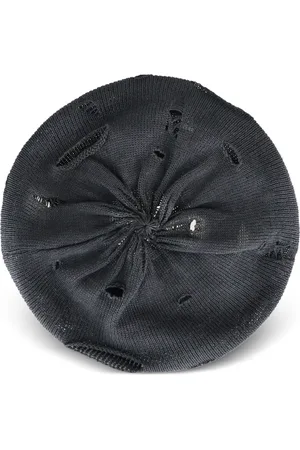 YOHJI YAMAMOTO Ripped beanie