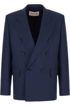 VALENTINO GARAVANI Double-breasted gabardine jacket