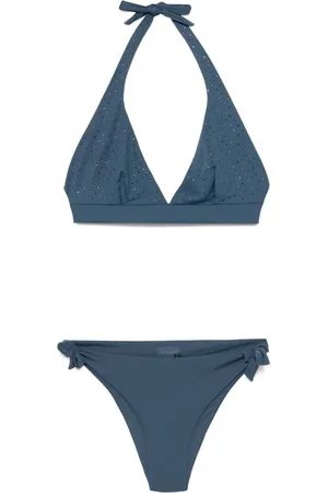 FISICO Rhinestone-embellished bikini