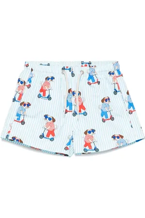 MC2 SAINT BARTH Jean Lighting swim shorts