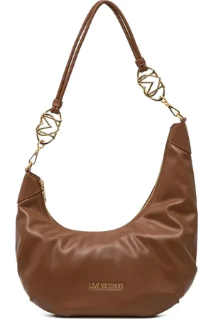 Moschino Logo-buckle shoulder bag