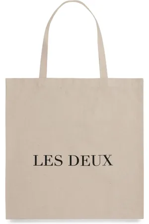 Les Deux Logo-print tote bag