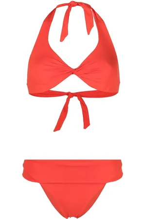 FISICO Twisted halterneck bikini