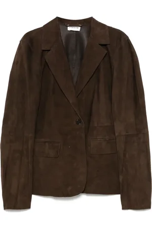 P.A.R.O.S.H. Suede blazer