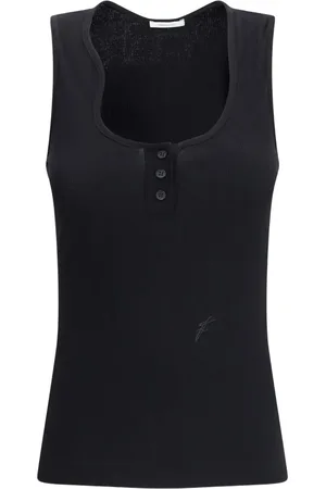 Salvatore Ferragamo Scoop-neck tank top