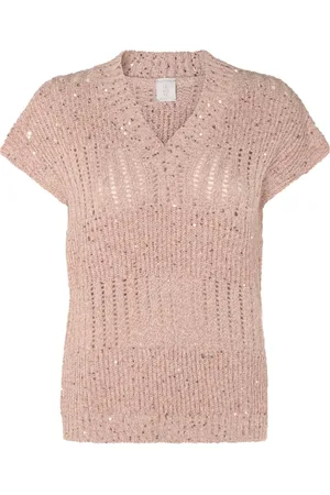 ELEVENTY Sequin-embellished top