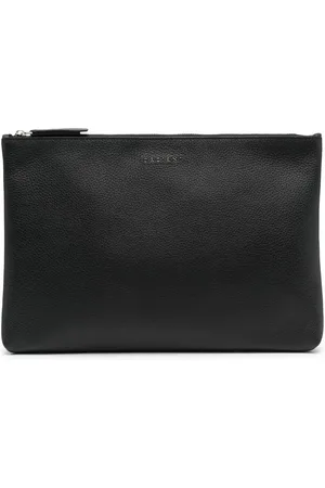 Orciani Zip-fastening leather pouch