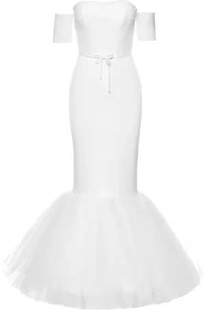Ana Radu Off-shoulder mermaid gown