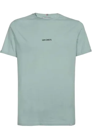 Les Deux Logo-print cotton T-shirt