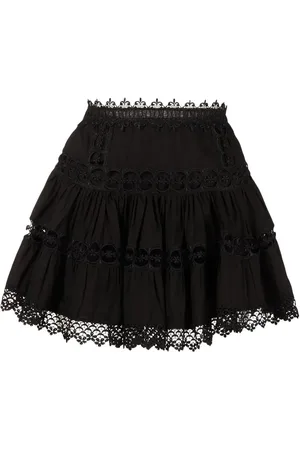 CHARO RUIZ IBIZA Greta lace-trim miniskirt