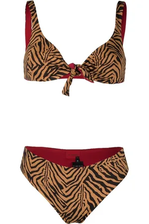 FISICO Tiger-print bikini