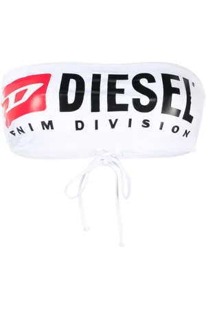 Diesel Bfb-Bryna logo-print bikini top