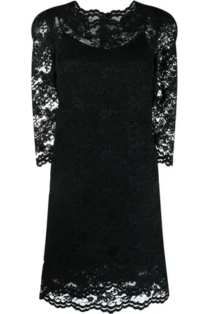 ERMANNO SCERVINO Lace three-quarter length dress