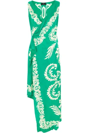 Etro Paisley-print midi dress