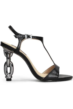 Werner 110mm chain-heel sandals