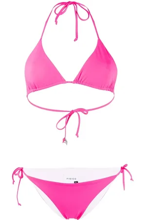 FISICO Reversible halterneck bikini
