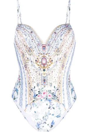 Camilla Season Of The Siren moulded swimsuit