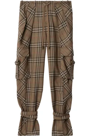 Burberry Silk-blend trousers