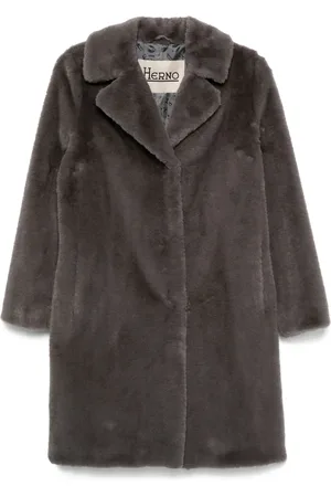 HERNO Faux-fur coat