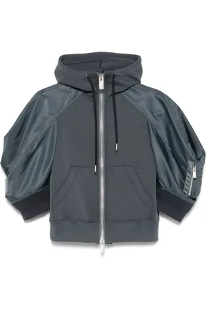 SACAI Panelled hoodie
