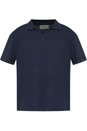 OFFICINE GENERALE Cotton polo shirt