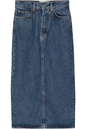 Reformation Jayde high-rise midi skirt