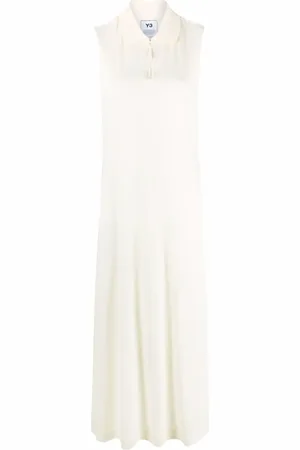 Y-3 Zip-detail midi dress