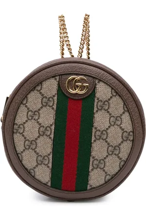 Gucci 2016-present Mini GG Supreme Round Ophidia backpack
