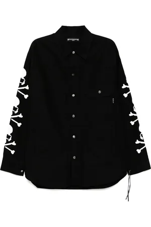 MASTERMIND Graphic-print shirt jacket