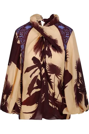 JOHANNA ORTIZ Intricate Islands top
