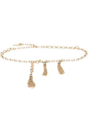 Chloé Pompoms belt
