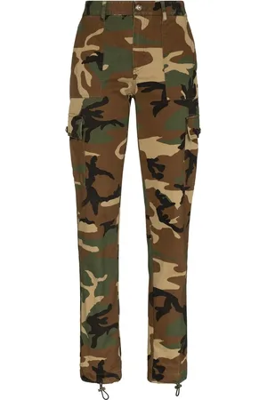 Dolce & Gabbana Drawstring-cuff cargo trousers