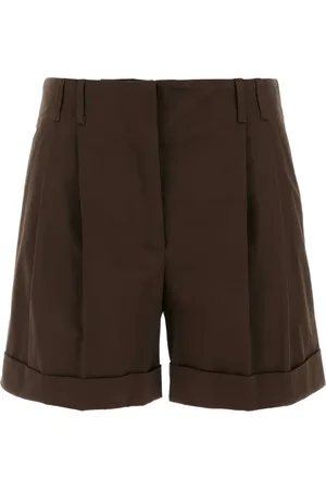 Max Mara Bergen pleated tailored shorts